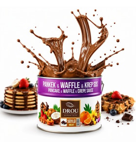 Callei Drou Extra Sütlü Waffle Krep Pankek Sos 10 Kg