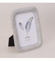 15x20 Chain Çerçeve Gümüş