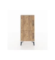 Arges Komodin 3 Raflı 2 Kapaklı 44x30x96 Aytaşı-Çam