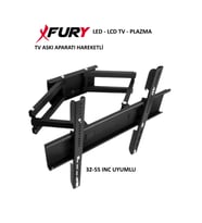 FURY Hareketli Lcd Led Televizyon Duvar Asma Aparatı 32-55"ınch Tv Askı Aparatı