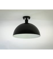 RİOLİGHT RETRO,RUSTİK,VİNTAGE ODA,MUTFAK,SALON,CAFELER İÇİN SİYAH METAL PLOFONYER AVİZE ÇAP:30CM