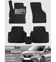 Renault Symbol 3 (2013-2020) Uyumlu EVA Paspas Tam Set–Araca Özel,Su Geçirmez,Hızlı ve Kolay Montaj
