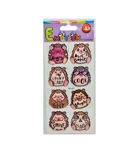Puffy Stickers Kirpi