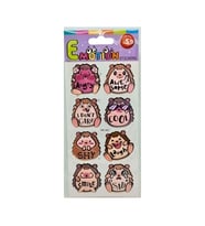 Puffy Stickers Kirpi