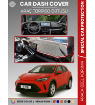 Toyota CHR (2024+) Torpido Örtüsü Ön Göğüs Halısı Torpido Koruma Tam Uyum Çatlamayı Önler Kaymaz