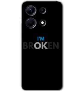 İnfinix Note 30 Pro Kılıf HD Desen Baskılı Kılıf - Im Broken