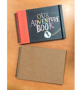 Our Adventure Book (KRAFT İÇ) İsme Özel Seyahat Macera Defteri
