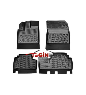 Toyota Proace City Dream 3D Havuzlu Paspas 2021 Siyah (Karışık)