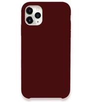 iPhone 11 Pro Max Kılıf Lansman Legant Silikon - Bordo