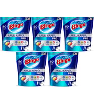 Bingo Akıllı Kapsül Pro Bulaşık Makinesi Deterjanı Tableti 400 Adet Limon Kokulu (5PK*80)