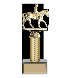 ODAK KUPA - Figürlü Kupalar - At / Binici Figürlü Kupalar FG-007 B - 27 cm