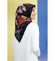 ARMİNE İPEK EŞARP 8549D (TWİLL)-09