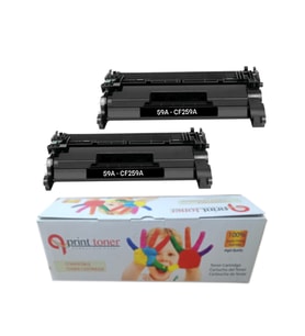 HP Çipli 59A CF259A 2'li Ekonomik Paket Garantili Uyumlu Toner Laserjet M304 M404 M428 Muadil Toner