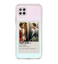 Huawei P40 Lite Uyumlu Fight Club Minimalist Poster Desenli Şeffaf Telefon Kılıfı