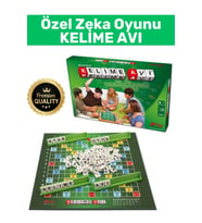 Özel Üretim Yüksek Kaliteli El Göz Koordinasyonu Bilişsel Beceri Gelişimi Zeka Oyunu-KELİME AVI