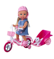 Nessiworld Evi ve Römorklu Bisikleti ve Köpeği 12 cm SMB-105730783