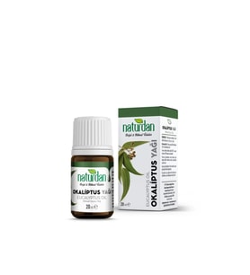 Naturdan Okaliptus Yağı 20 ml – %100 Doğal Bitkisel Uçucu Yağ