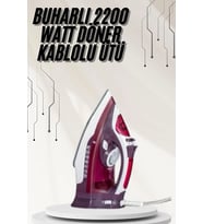Modern Tasarım 2200w Dayanıklı Buharlı Seramik Kaplama Ütü