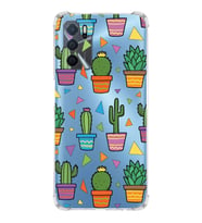PrintiFy Oppo A16 Uyumlu Water Color 4 Baskılı Şeffaf Köşe Korumalı Antişok Kılıf