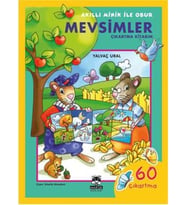 Akıllı Minik ile Obur / Mevsimler (Çıkartma Kitabım)