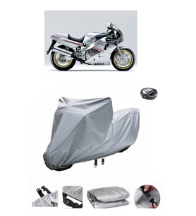 Yamaha FZR 1000  Su Geçirmez Motosiklet Brandası ARKA ÇANTA UYUMLU