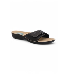 2024-9808-15 Tam Anatomik Tabanlı Kadın Günlük Terlik (Siyah)