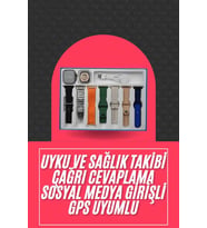 Akıllı Saat Unisex Akıllı Saat Çoklu Kordon Seçeneği Çelik Kordon Plastik Kordon - Lisinya