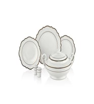 Korkmaz A8240 Eliza Collection 60 Parça Yuvarlak Yemek Takımı 