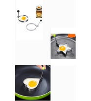 Farklı Şekilde Çelik Omlet Yumurta Ve Krep Kalıpları