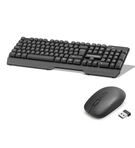 Kablosuz Klye Ve Mouse Seti - Siyah HD844