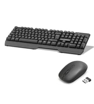 Kablosuz Klye Ve Mouse Seti - Siyah HD844