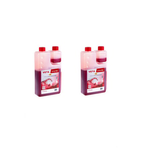 Veta 2 Zamanlı Ölçekli Motor Yağı 1Lt (2 Adet)