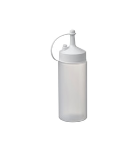Sos şişesi , beyaz-şeffaf, 200 ml