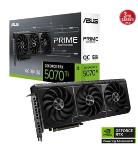 ASUS 16GB PRIME RTX5070TI-O16G GDDR7 256bit HDMI DP PCIe 5.0