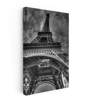 Kanvas Tablo Paris Eyfel Kulesi Taban Mimarisi Şehir Mimari Tablo Ev Ofis Duvar Dekoru