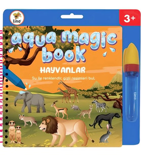 Aqua Magic Book Hayvanlar Sihirli Boyama Kitabı