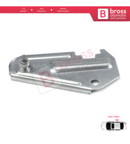 Opel Astra G T92 T98 H A04 1998-2014 İçin Arka Sağ Cam Kriko Tamir Klips Metal Bağlantı Sacı