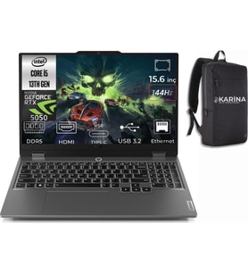 Lenovo Loq 15IRX10 I5-13450HX 83JE00JLTR-K03 64GB 512GB RTX5050 8gb Freedos 15.6" Full Hd Gaming Laptop