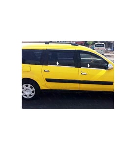 Dacia Logan MCV Krom Cam Çıtası 4 prç. 2005-2014 P. Çelik