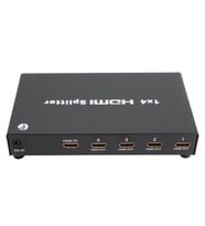 Vcom DD414A 1-4 Port 1.4V 1080P Metal Hdmi Splitter (Siyah - Beyaz)