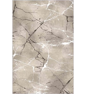 Eliana Home Baskılı, Yıkanabilir Kaymaz Taban Salon Halısı LNA0447 100x150 cm (Bej)