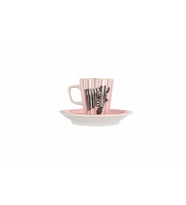 Porland Wild Life Zebra Tabaklı Kahve Fincanı 75cc 04ALM005283