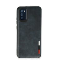 Samsung Galaxy A03s Kılıf Loop Deri Silikon - Lacivert