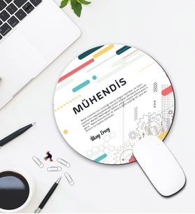Kişiye Özel Mühendis Tasarımlı Mouse Pad 023