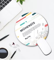 Kişiye Özel Mühendis Tasarımlı Mouse Pad 023