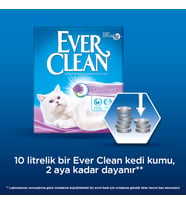 Ever Clean Lavender Lavanta Kokulu Topaklaşan Kedi Kumu 10 Lt