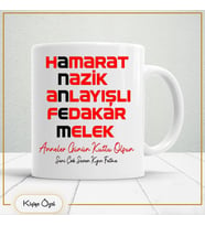 Kişiye özel Annelere Özel Hediye Çay Kahve Kupa Bardak-anne7