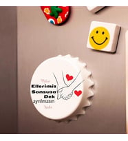 Sevgililere Özel Baskılı Magnet Açacak 2912-14