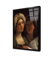 Salome With The Head Of Saint John Çerçeveli Cam Tablo