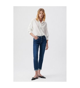 Mavi Ada Koyu Mavi Kadın Jean Pantolon M1020535596
